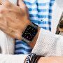 Elegantní řemínek z nerezové oceli pro Apple Watch Ultra 49mm / 46mm / 45mm / 44mm / 42mm - černý