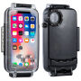 Vodotěsné pouzdro do hloubky 40m pro iPhone XS / iPhone X - černé