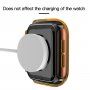 Transparentní pouzdro s tvrzeným sklem pro Apple Watch 40mm - oranžové