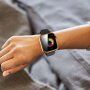 Transparentní pouzdro s tvrzeným sklem pro Apple Watch 40mm - oranžové