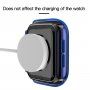 Transparentní pouzdro s tvrzeným sklem pro Apple Watch 40mm - modré