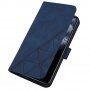 Flipové pouzdro s popruhem ve stylu crossbody pro iPhone 11 Pro - modré