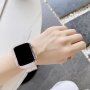 Pouzdro s transparentním řemínkem pro Apple Watch 41mm / 40mm / 38mm - neonově žluté
