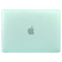 Matný transparentní kryt pro MacBook Pro 13" (A1425 / A1502) - pastelově zelený