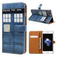 Ochranné flipové pouzdro pro Apple iPhone 7 Plus / 8 Plus - Dr. Who