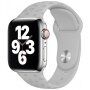 Silikonový řemínek se vzorem paciček pro Apple Watch Ultra 49mm / 46mm / 45mm / 44mm / 42mm - šedý