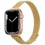 Tenký kovový řemínek milánský tah pro Apple Watch 42mm / 41mm / 40mm / 38mm - zlatý