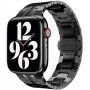 Elegantní řemínek z nerezové oceli pro Apple Watch 42mm / 41mm / 40mm / 38mm - černý