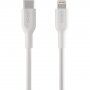 Belkin Playa odolný kabel MFi Lightning / USB-C pro iPhone / iPad - 1m - bílý