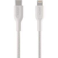 Belkin Playa odolný kabel MFi Lightning / USB-C pro iPhone / iPad - 1m - bílý