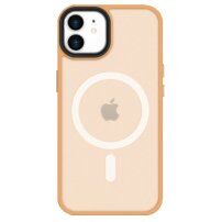 Ochranný kryt s MagSafe pro iPhone 12 / 12 Pro - oranžová