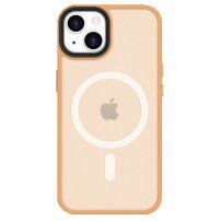 Ochranný kryt s MagSafe pro iPhone 13 - oranžový