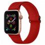 Nylonový řemínek s posuvnou přezkou pro Apple Watch Ultra 49mm / 46mm / 45mm / 44mm / 42mm - červený