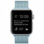 Kovový řemínek milánský tah pro Apple Watch Ultra 49mm / 46mm / 45mm / 44mm / 42mm - světle modrý