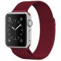 Kovový řemínek milánský tah pro Apple Watch Ultra 49mm / 46mm / 45mm / 44mm / 42mm - vínový