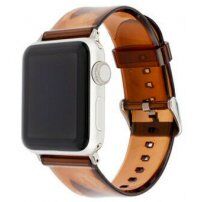 Transparentní silikonový řemínek pro Apple Watch 42mm / 41mm / 40mm / 38mm - hnědý
