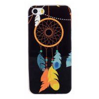 Ochranný kryt svítící ve tmě pro iPhone 5 / 5S / SE (2016) - lapač snů