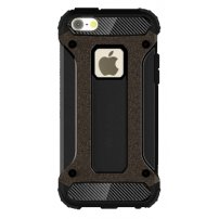Super odolný "Armor" kryt pro iPhone 5 / 5S / SE (2016) - černý