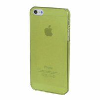 Ultratenký plastový kryt pro iPhone 5 / 5S / SE (2016) - zelený