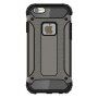 Super odolný "Armor" kryt pro iPhone 6 / 6S - kávově hnědý