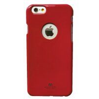MERCURY GOOSPERY ochranný třpytivý kryt pro Apple iPhone 6 / 6S - červený