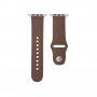 Kožený řemínek s kolíčkovým zapínáním pro Apple Watch 42mm / 41mm / 40mm / 38mm - hnědý