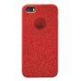 Třpytivý kryt pro iPhone 5 / 5S / SE (2016) - červený