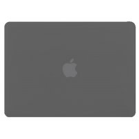 Matný transparentní kryt pro MacBook 12" (A1534) - šedý