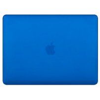 Matný transparentní kryt pro MacBook 12" (A1534) - tmavě modrý