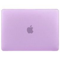 Matný transparentní kryt pro MacBook 12" (A1534) - fialový