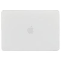 Matný transparentní kryt pro MacBook Pro 15" (A1707 / A1990) - bílý
