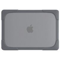 Nárazuvzdorný kryt s vyklápěcími nožičkami pro MacBook Pro 15" (A1398) - šedý