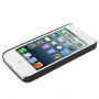 Kryt s dřevěnou zadní stranou pro Apple iPhone 5 / 5S / SE (2016) - telefonní budka