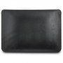 Karl Lagerfeld Head Embossed kožená obálka pro iPad Pro 12,9" / MacBook do 14" - černá