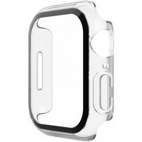 Belkin Screenforce TemperedCurve 2v1 pouzdro s tvrzeným sklem pro Apple Watch 45mm - čiré