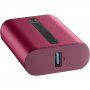 CellularLine Thunder powerbanka s porty USB-C / USB-A - 10 000 mAh - vínová