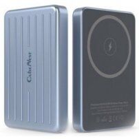 CubeNest S1B0 magnetická bezdrátová powerbanka s portem USB-C - 5 000 mAh - modrá
