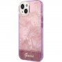 Guess Jungle kryt pro iPhone 14 - růžový