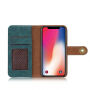 2v1 stylové odnímatelné flipové pouzdro pro Apple iPhone XS / iPhone X - modré