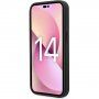 Karl Lagerfeld Saffiano Monogram kryt pro iPhone 14 Pro Max - černý
