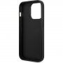 Karl Lagerfeld Saffiano Monogram kryt pro iPhone 14 Pro Max - černý