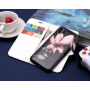 2v1 ochranné odnímatelné flipové pouzdro pro Apple iPhone XS / iPhone X - magnólie