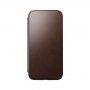 Nomad Leather Folio flipové pouzdro s MagSafe pro iPhone 14 Pro Max - hnědé