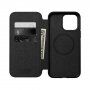 Nomad Leather Folio flipové pouzdro s MagSafe pro iPhone 14 Pro Max - hnědé