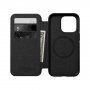 Nomad Leather Folio flipové pouzdro s MagSafe pro iPhone 14 Pro - hnědé