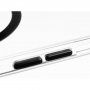FIXED MagPurity transparentní kryt s černým MagSafe pro iPhone 14 Pro Max - čirý