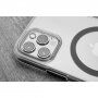 FIXED MagPurity transparentní kryt s černým MagSafe pro iPhone 14 Pro Max - čirý