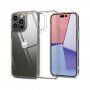 Spigen Quartz Hybrid kryt s tvrzeným sklem pro iPhone 14 Pro Max - čirý