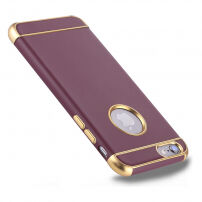 Ochranný kryt pro Apple iPhone 6 / 6S - zlatý / vínový