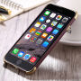 Ochranný kryt pro Apple iPhone 6 / 6S - zlatý / vínový